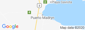 Puerto Madryn map